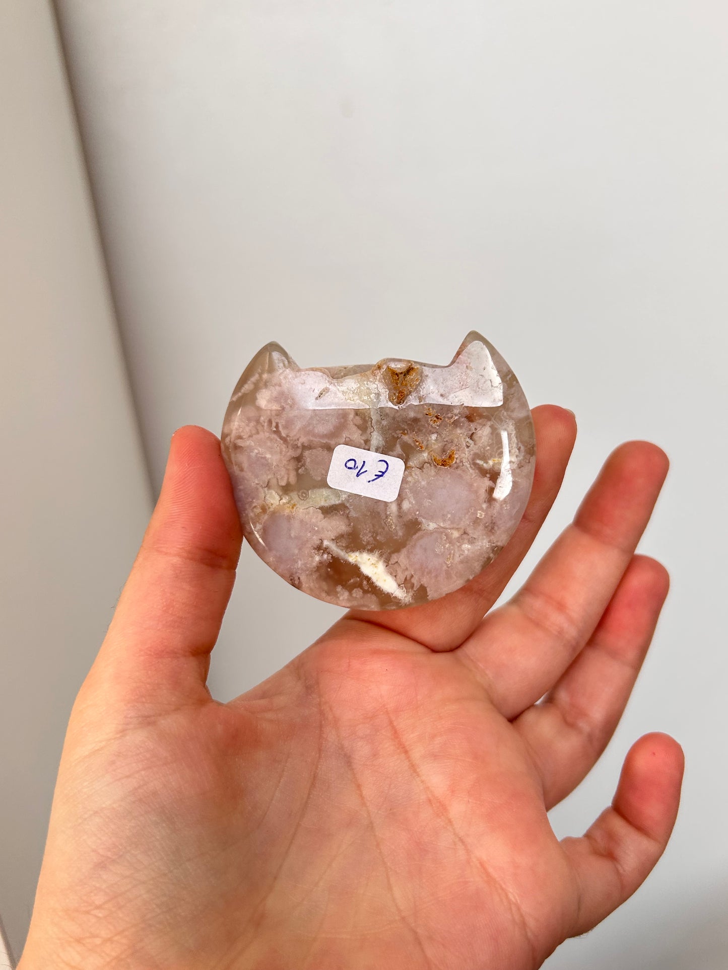 Flower Agate Cat - Imperfect