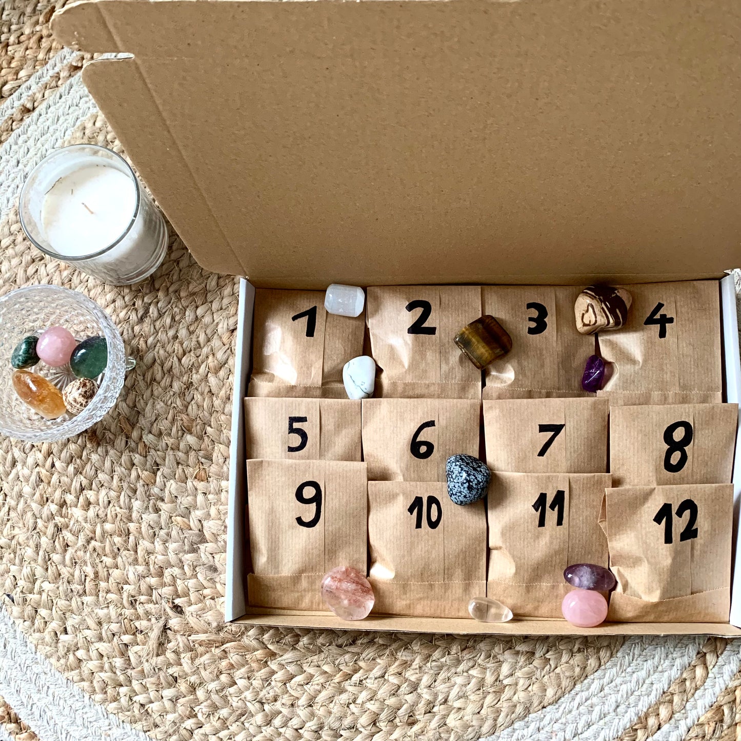 Crystal Advent Calendar - TUMBLED 24 days