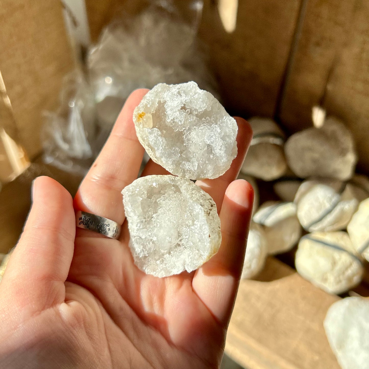 Small Geode Pair