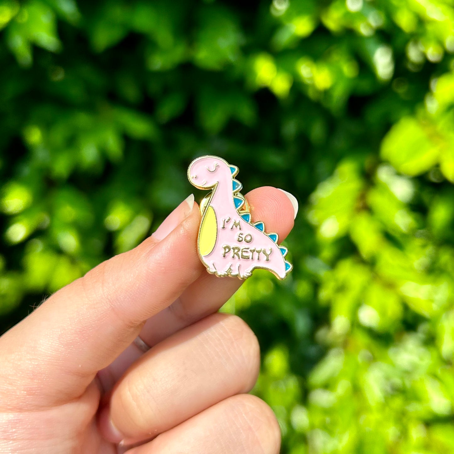 Pink Dino Pin