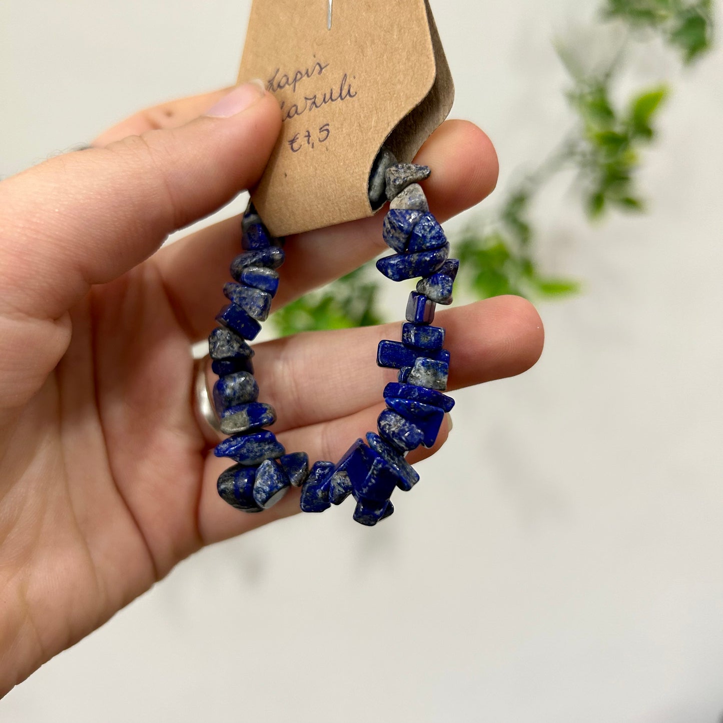 Lapis Lazuli Chip Bracelet