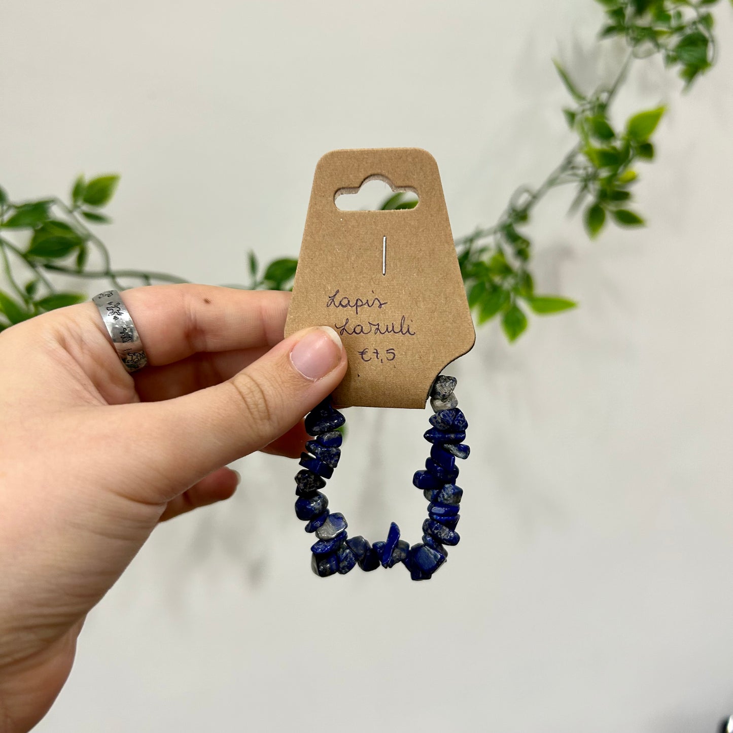 Lapis Lazuli Chip Bracelet