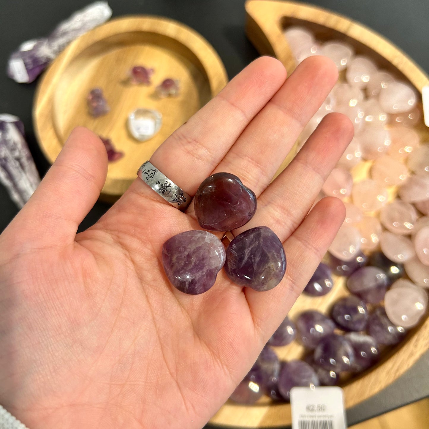 Amethyst Mini Heart