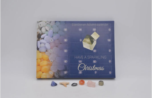 Crystal Advent Calendar - 24 days mini tumbles & raw