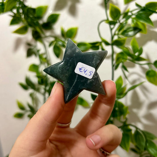 Moss Agate Star