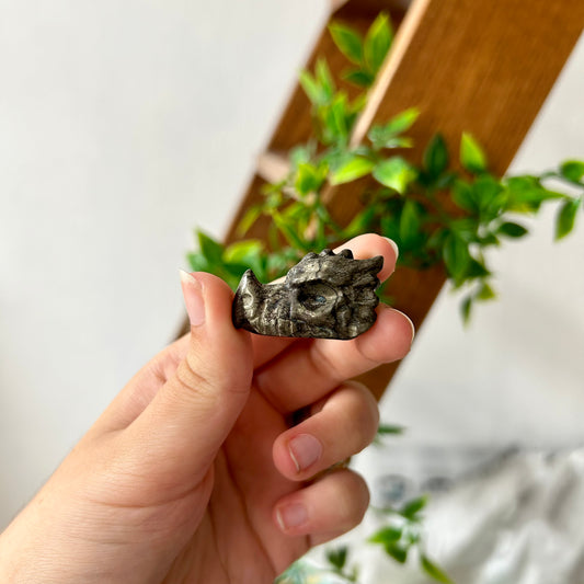 Pyrite Dragon Head