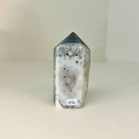 Druzy Agate Tower