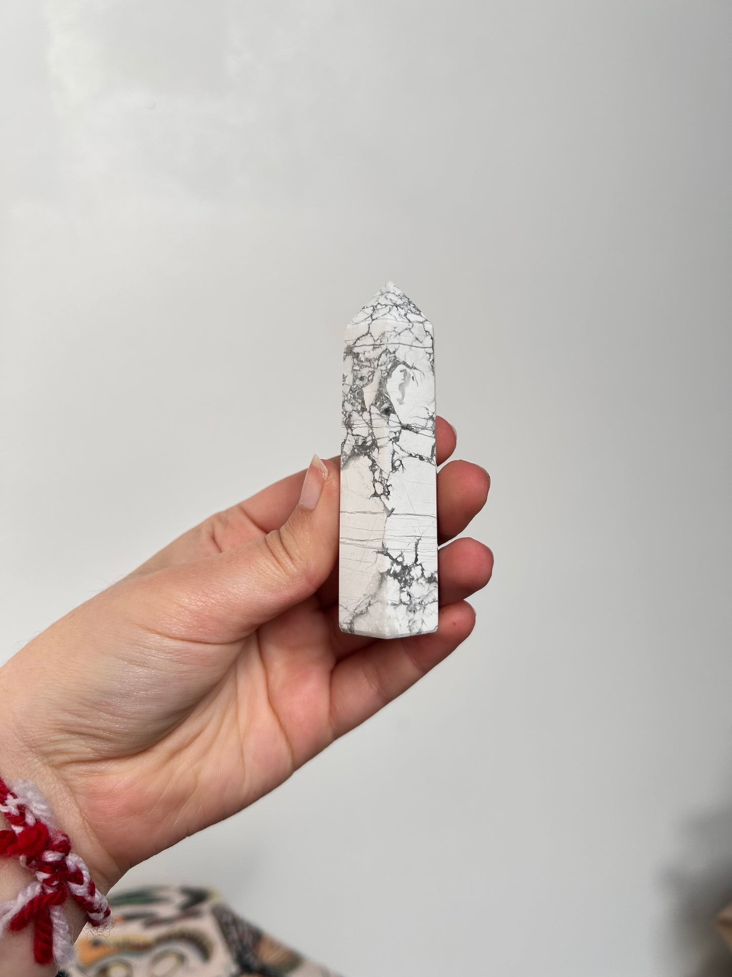 Howlite Tower - Imperfect