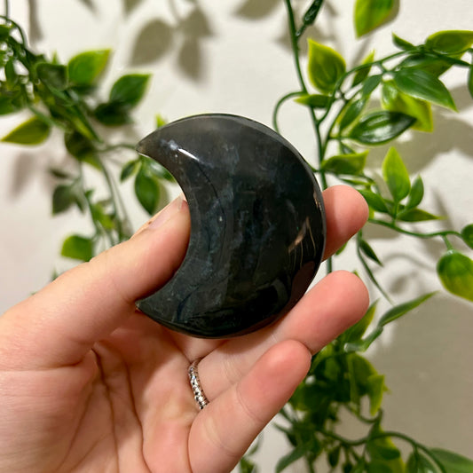Moss Agate Moon