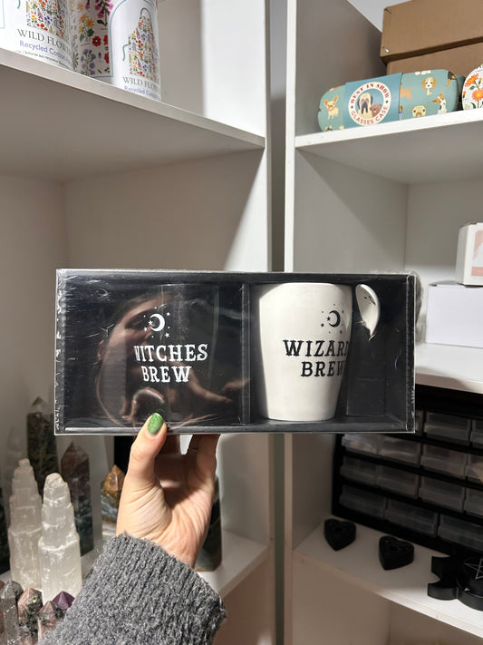 Witches Brew Mok + Lepel Set