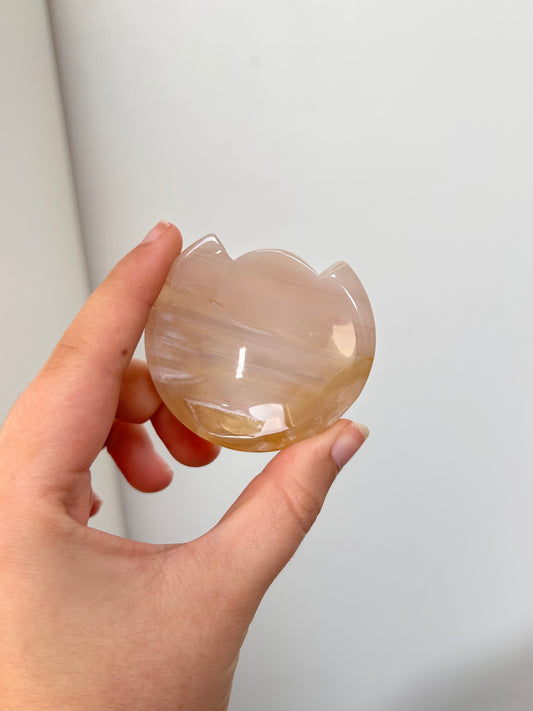 Flower Agate Cat - Imperfect