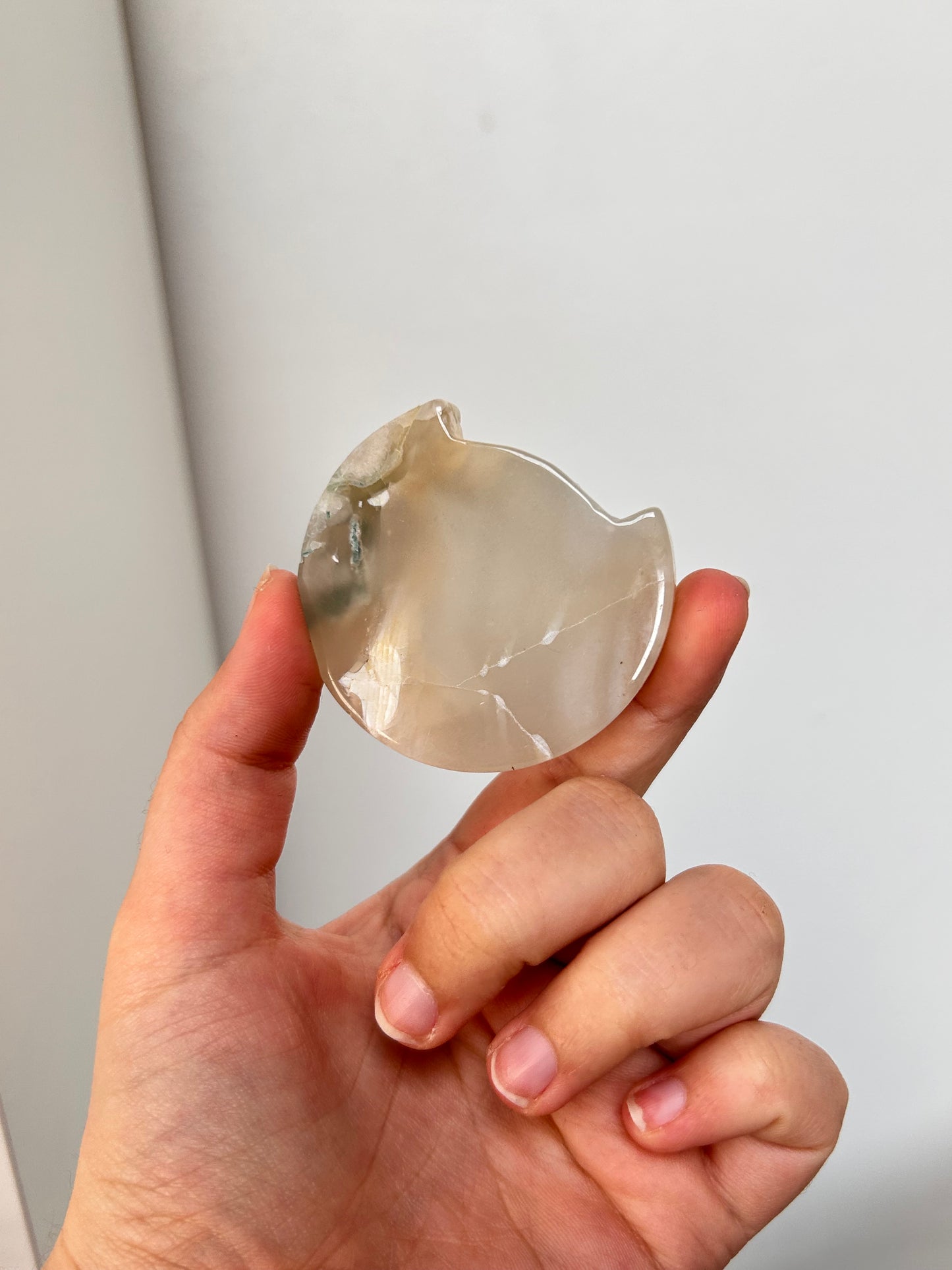 Flower Agate Cat - Imperfect
