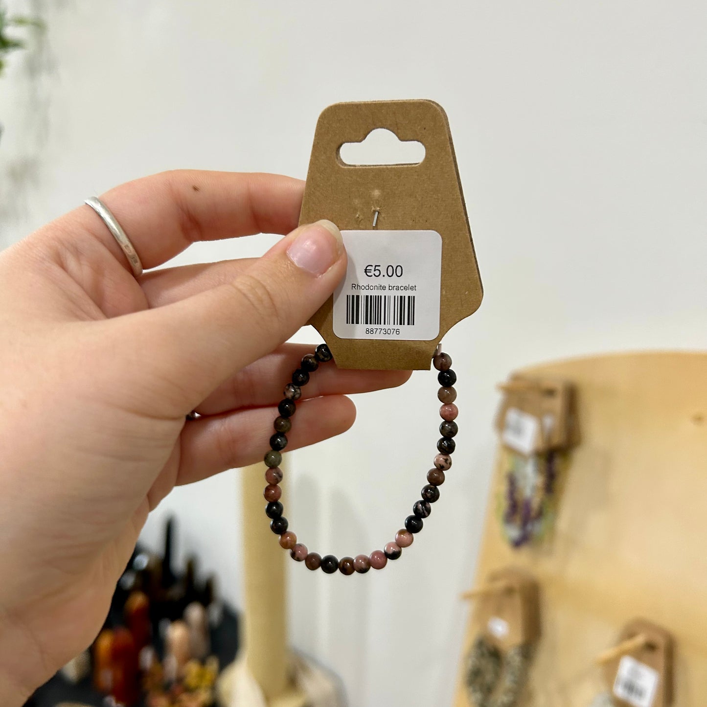 Rhodoniet Armband