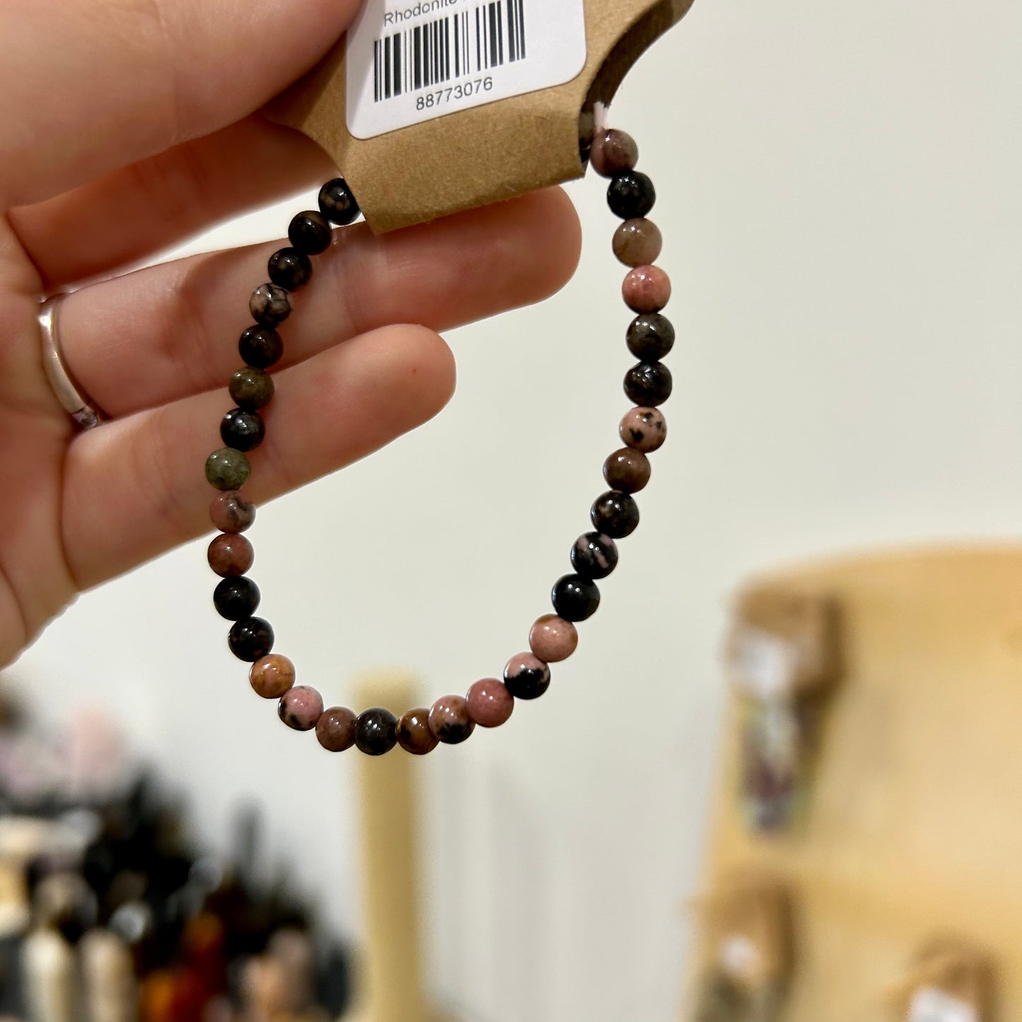Rhodoniet Armband