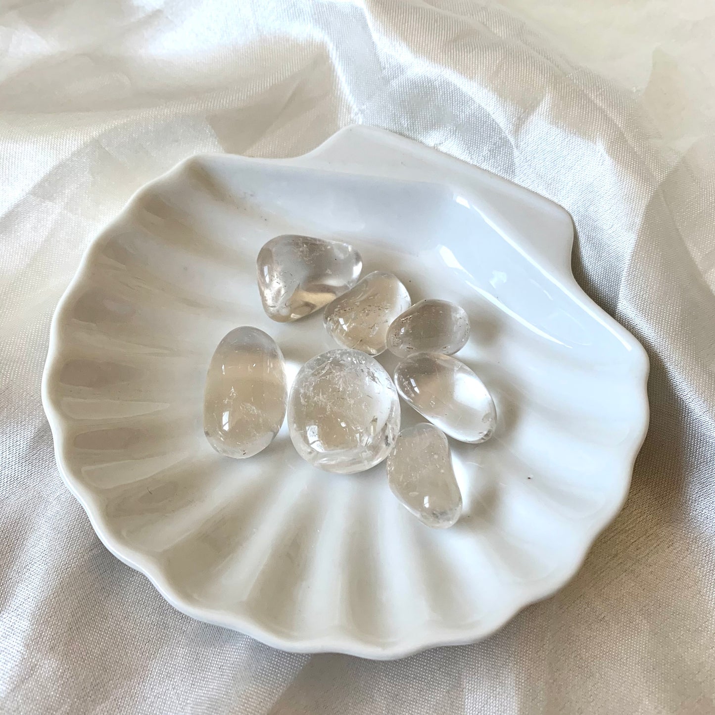 Clear Quartz Tumble